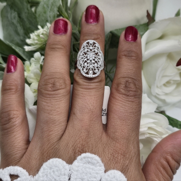 ♥️ EVA STATEMENT RING - Picture 3 of 8